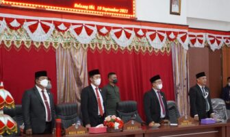 APBD-P 2021 dan APBD 2022 Disahkan DPRD Bolsel