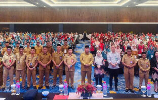 Program Bimtek PAUD yang dilaksanakan di Hotel The Sentra, Manado.