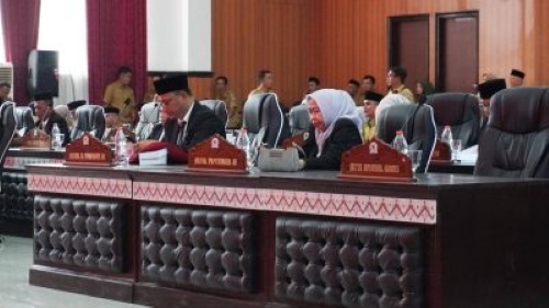 DPRD Bolsel telah melahirkan tujuh Ranpeda hasil inisiatif yang tujuannya berkepentingan langsung kepada masyarakat, Senin 28 April 2025. (Foto: IST)