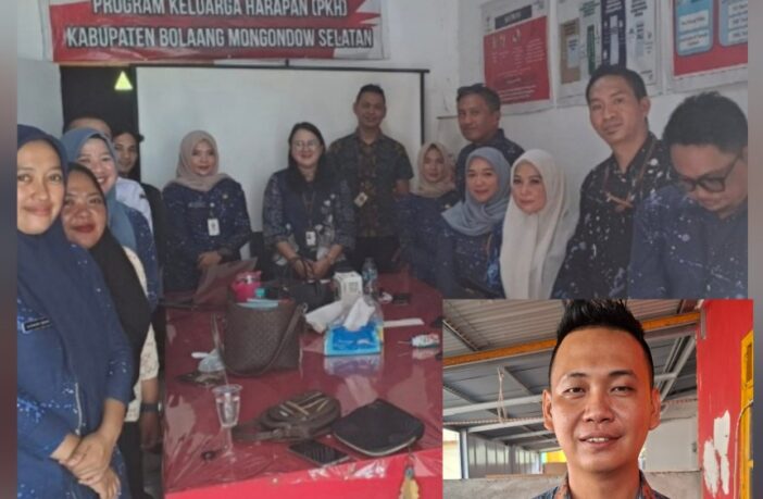 Satker PKH Bolsel usai pelaksanaan pelatihan oleh BPS Bolsel di Sekretariat Satker PKH Bolsel, Jumat 27 Maret 2026. (Foto: Faisal Manoppo/Instink.net)