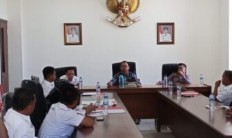 RDP di gedung DPRD Bolmong Selatan membahas soal kelangkaan gas subsidi 3kg yang kerap terjadi di Kabupaten Bolmong Selatan., 4 Februari 2026. (Foto: IST)