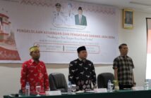 Sekda Bolsel saat menghadiri sekaligus membuka pelaksanaan Bimtek yang dihadiri oleh aparatur pemerintah desa se Bolsel yang dilaksanakan di Manado, Jumat 19 Juni 2026. (Foto: IST)