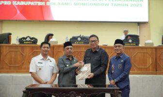 DPRD Bolmong dan Pemda Bolmong bersama telah melaksanakan rapat paripurna tentang LPJ APBD Tahun anggaran 2025 Kabupaten Bolmong, Rabu 29 Juli 2026. (Foto: IST)