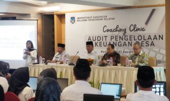 Wakil Bupati Bolsel Deddy Abdul Hamid saat membuat pelaksanaan penigkatan kapasitas auditor di Inspektorat Daerah Kabupaten Bolsel, Rabu 26 Agustus 2026. (Foto: IST)